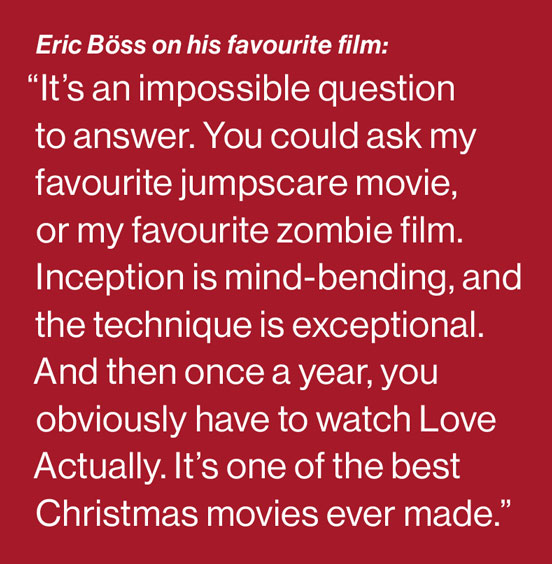 Eric Boess on his favourite films
