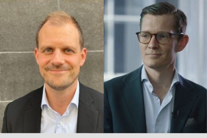 Daniel Wendin, head of quantitative execution strategy, SEB; Felix von Bahr, head of Swedish sales, European equities and derivatives, Nasdaq