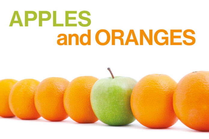 Apples and Oranges